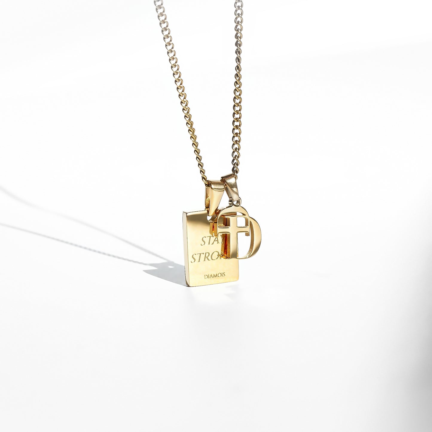 SS Rectangle Necklace Special Edition GOLD