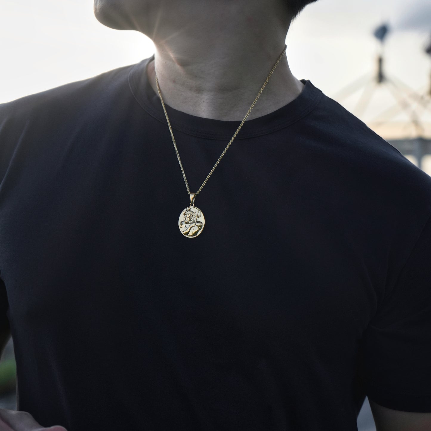 DIAMOIS POSEIDON NECKLACE GOLD