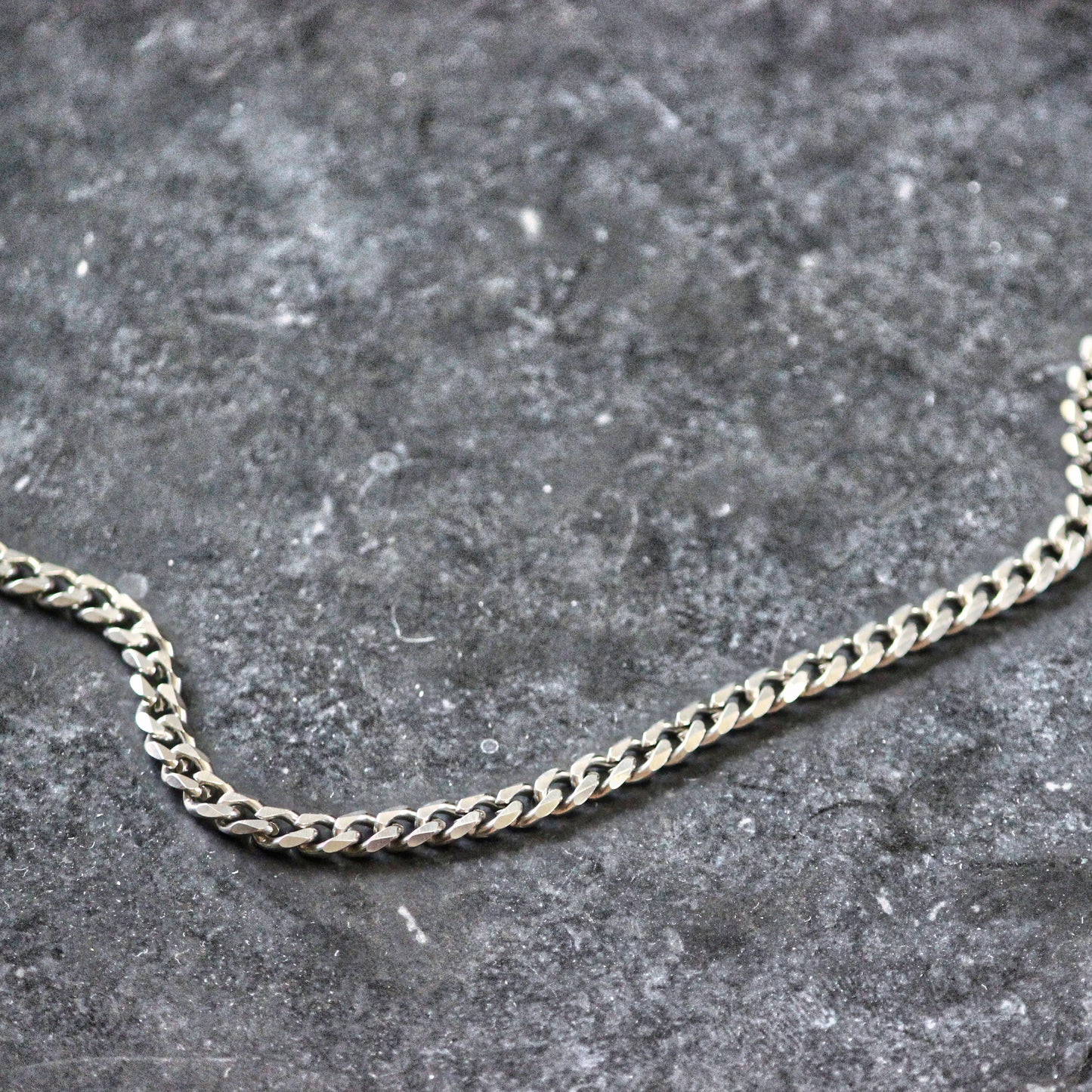 STRONG CUBAN CHAIN 5mm SILVER