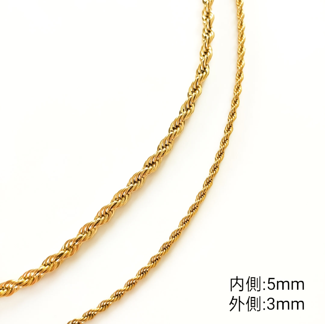 STRONG ROPE 3mm GOLD