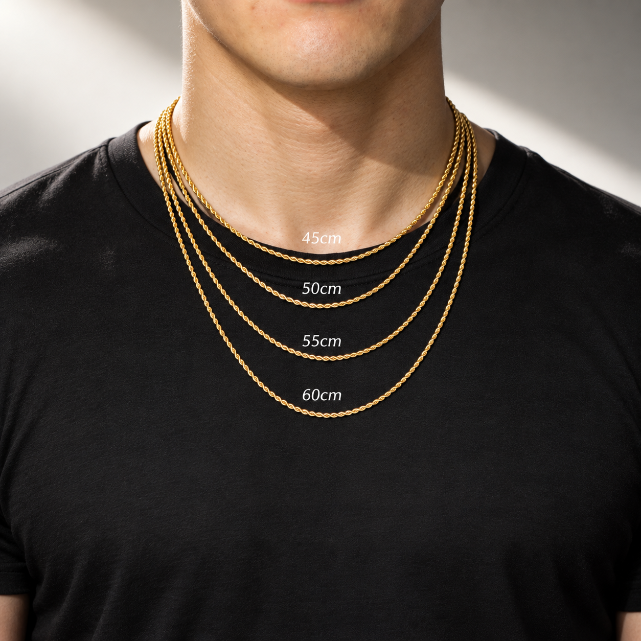 SS Rectangle Bar with mini charm GOLD